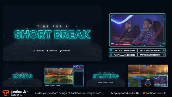 Neon Minimal Stream Package
